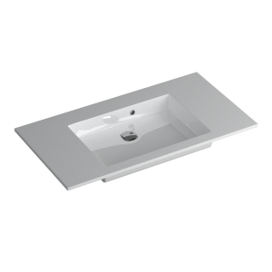 Faeber Silkstone Box 900mm Single Central Gloss Basin