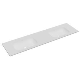 Faeber Infinite M1 Pearl 1800mm Double Furniture Basin White Matt