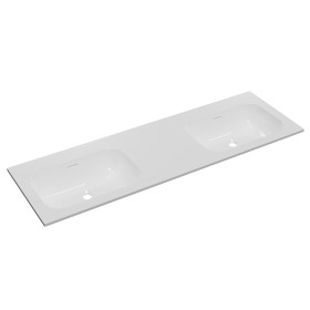 Faeber Infinite M1 Pearl 1500mm Double Furniture Basin White polished