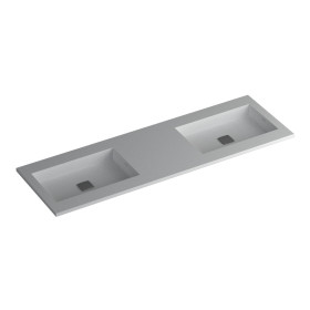Faeber Silkstone Box 1500mm Double Gloss Basin 