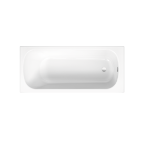 Bette Form Single Ended Shower Bath Foot end Overflow White (Multiple Sizes)