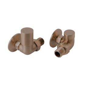 Just Taps Corner Bronze Rad Valves