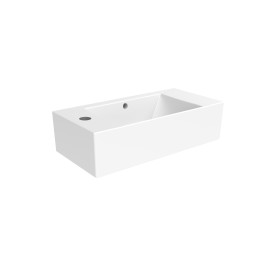 Saneux Matteo 51x25cm Washbasin Left Tap Hole