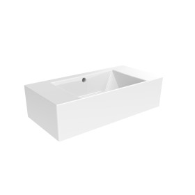 Saneux Matteo 51x25cm Washbasin 0th - Gloss White