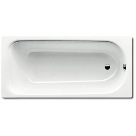 Kaldewei Saniform Single Ended Shower Bath with Overflow White (Multiple Sizes)