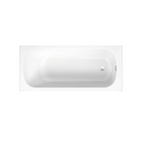 Bette Classic Single Ended Shower Bath Foot end Overflow White