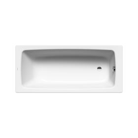 Kaldewei Cayono Single Ended Shower Bath with Overflow White (Multiple Sizes)