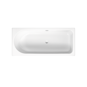 Bette Ocean Single Ended Shower Bath Left Hand Overflow White (Feet Included)