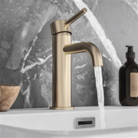 98.2003_0 Meridian basin mono brushed brass