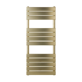 Just Taps Hix Radiator Brushed Brass 1200 X 500