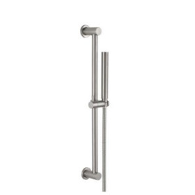 Just Taps Inox Slide Rail With Single Function Hand Shower And Hose 600mm