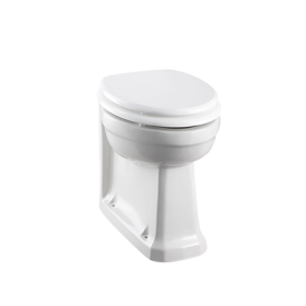 Burlington Back to Wall Toilet Pan and Soft Close Seat