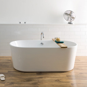 Bc Designs Viado Bath 1680 X 740 (waste Included) White