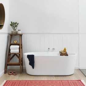 Bc Designs Viado Bath 1780 X 800 (waste Included) White