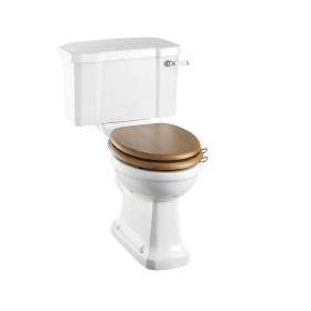Burlington Close Coupled Toilet with 520 Lever Cistern (Seat Sold Separately)