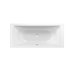 Bette Free Double Ended Bath with Overflow White (Feet Included)