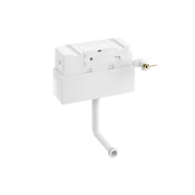 Burlington Concealed Cistern With Gold Riviera Lever