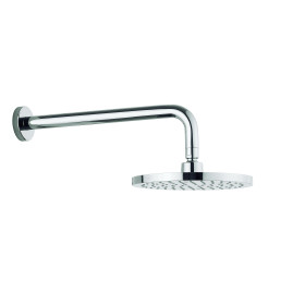 Crosswater MPRO 200mm Fixed Shower Head with Arm Chrome