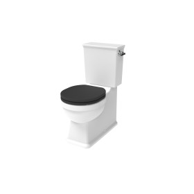Saneux Sofia Close Coupled Toilet with Rimless Pan, Cistern and Soft Close Seat (Colours Available)