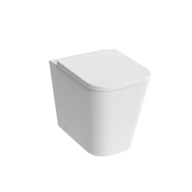 Saneux Matteo Back to Wall Rimless Toilet Pan and Soft Close Seat