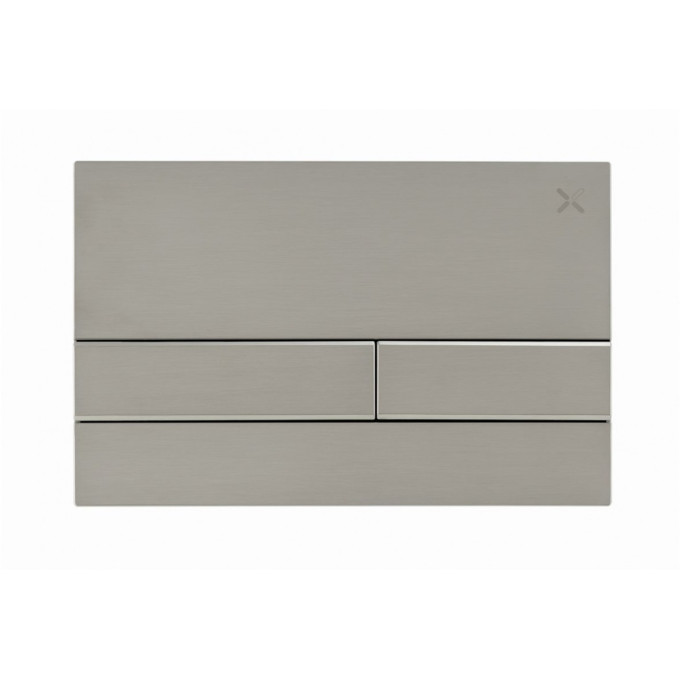 Crosswater Arena Toilet Flush Plate Brushed Stainless Steel