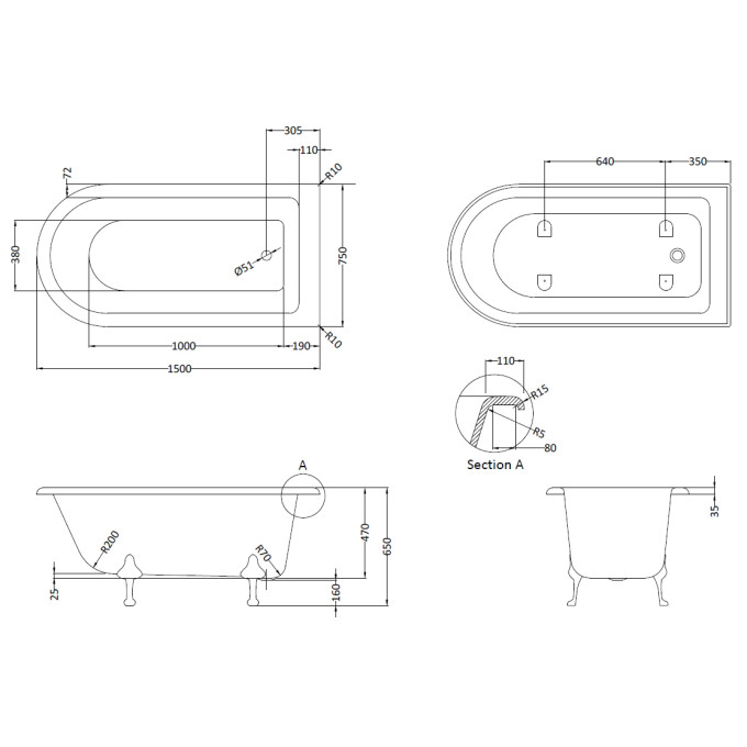 BAU056-BC-Designs-Freestanding-Shower-Bath-with-Feet-Set-2-03