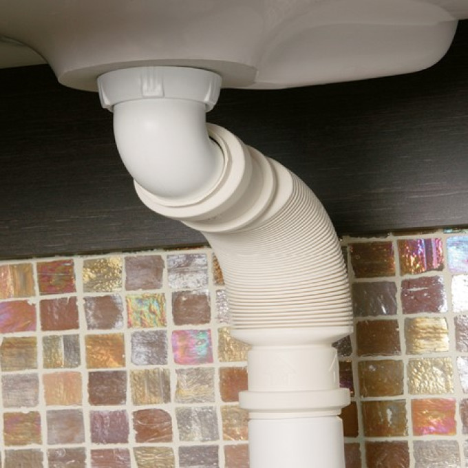 Crosswater Furniture Bottle Trap White