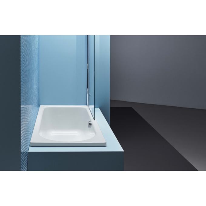 Bette Ocean Single Ended Shower Bath Right Hand Overflow White (Multiple Sizes)