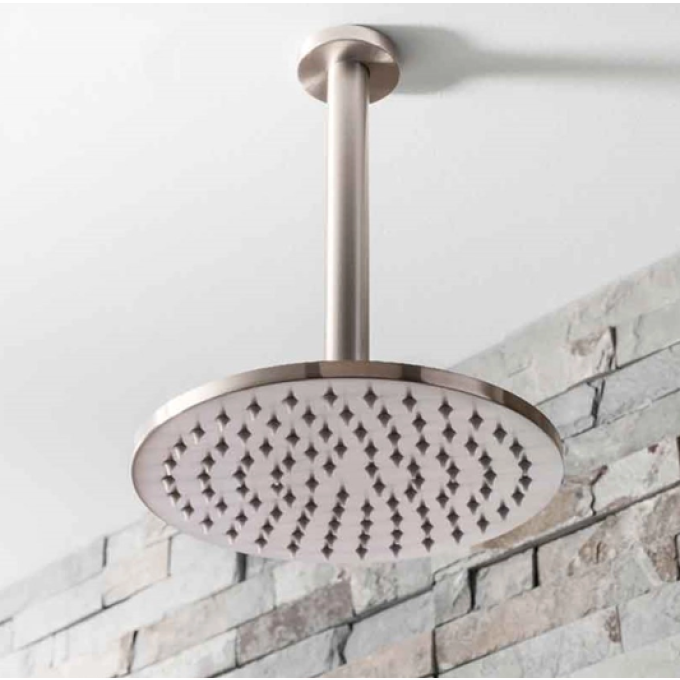 Crosswater MPRO 200mm Fixed Shower Head with Arm Chrome