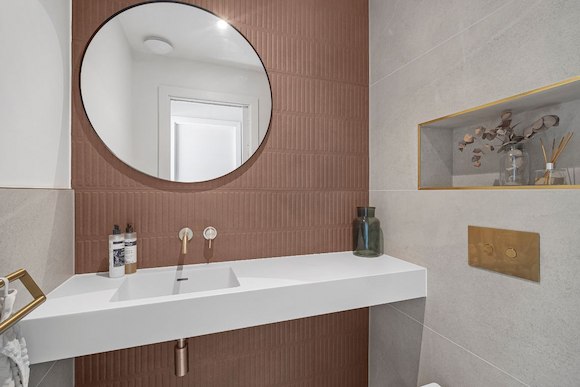 Two Stylish Bathrooms In South East London