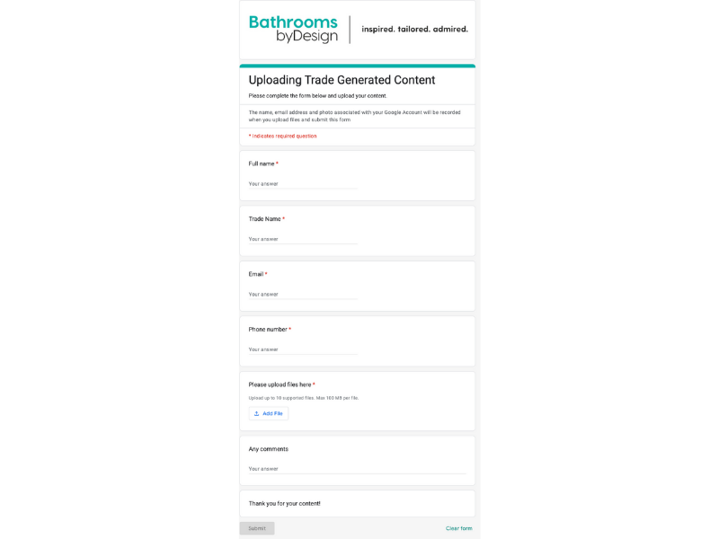 BathroomsbyDesign | Nationwide Bathroom Design Specialists