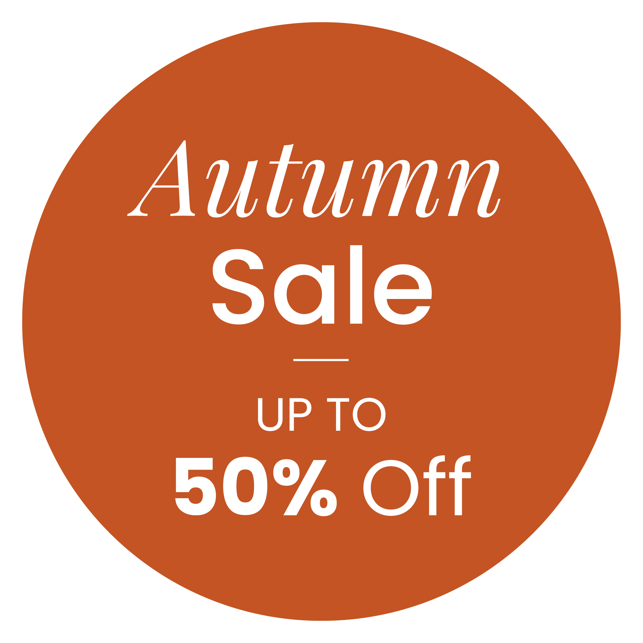 Autumn Sale 2
