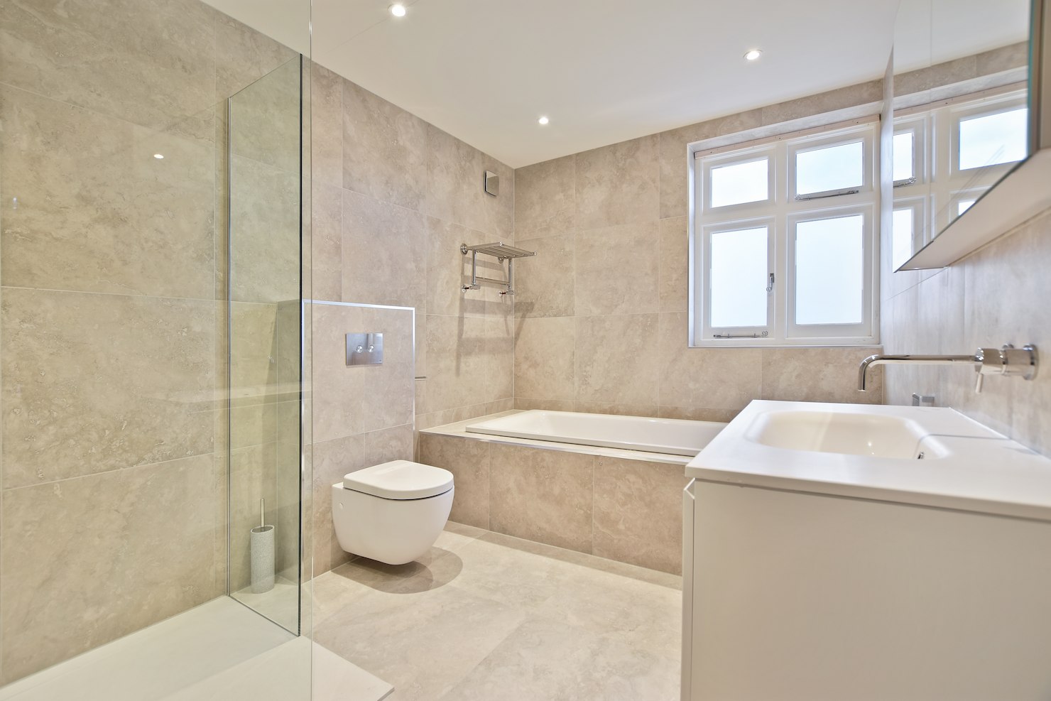 Three Stunning Bathrooms in Wimbledon