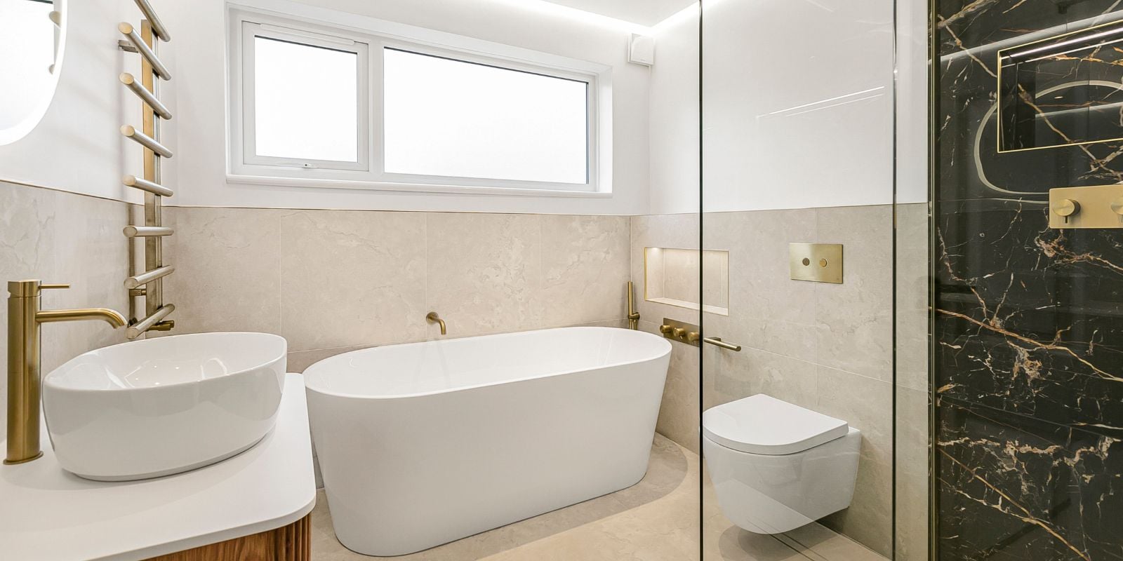 After - High-End Family Bathroom in Morden