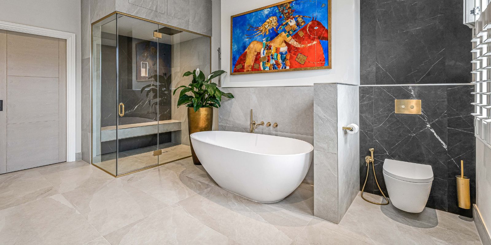 After - A Sleek Spa Retreat with Bespoke Steam Enclosure