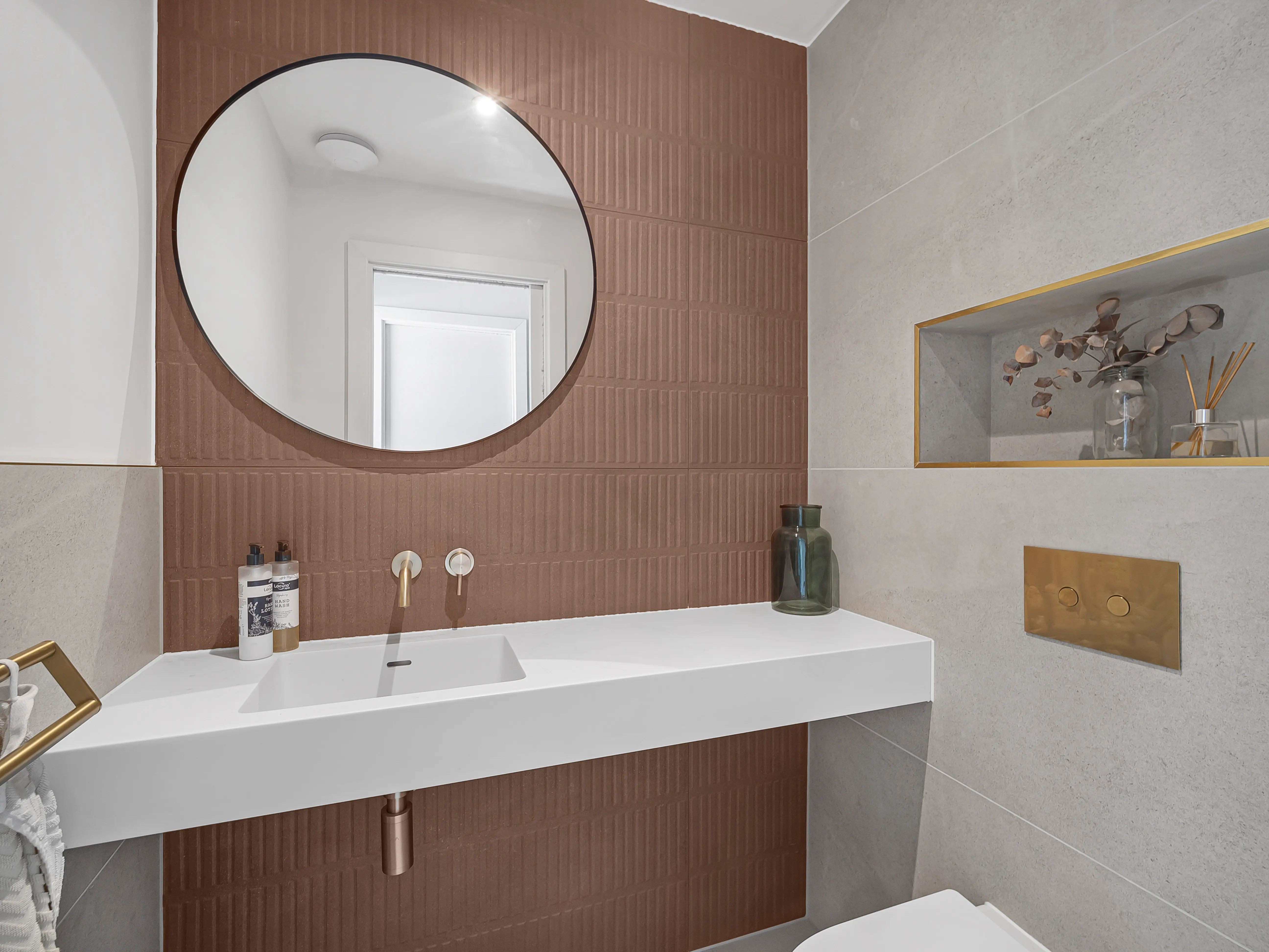 Two Stylish Bathrooms In South East London