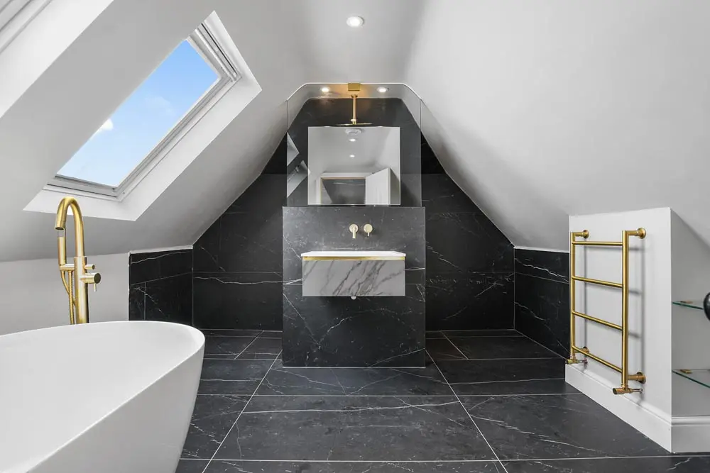Showstopping Loft Bathroom in Twickenham