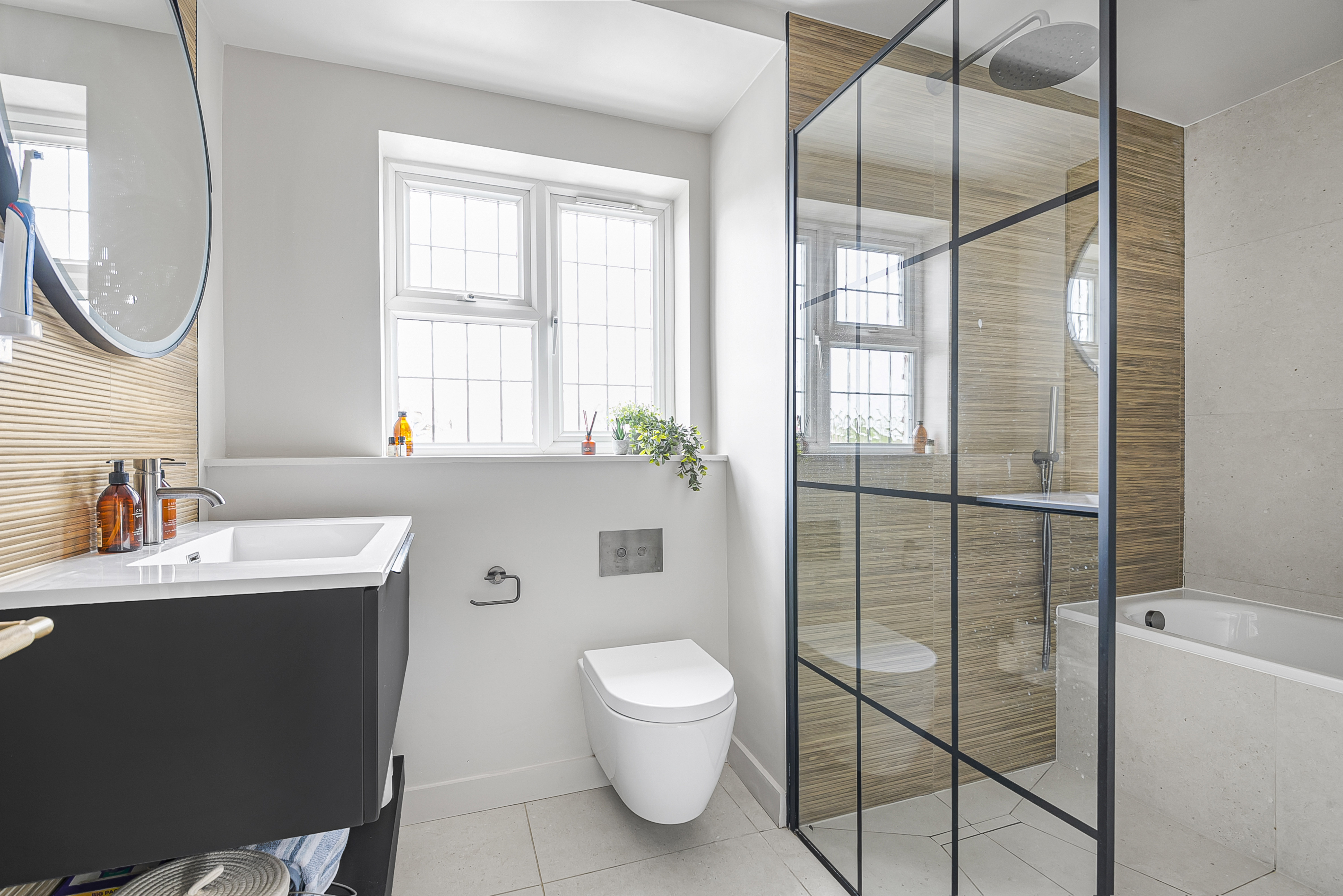 Multi-functional Family Bathroom in New Malden